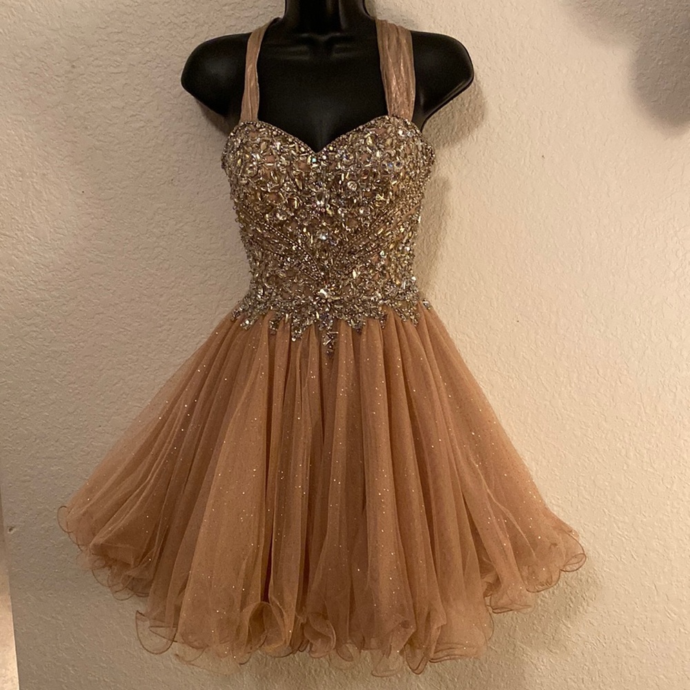 Pink prom dress